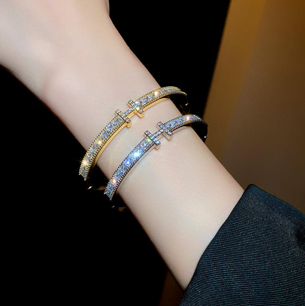 Luxury H-Shape Stainless Steel Bracelet