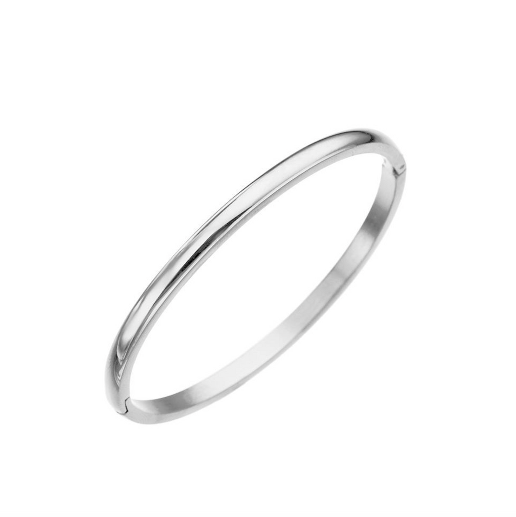 Luxury Titanium Steel Open Bracelet for Women